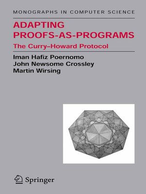 cover image of Adapting Proofs-as-Programs
